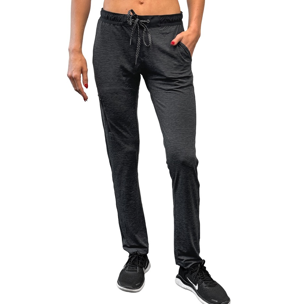 Anetik Womens Vint Tech Pant in Charcoal Gray